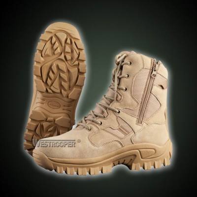 TACTICAL COW SUEDE LEATHER BOOTS