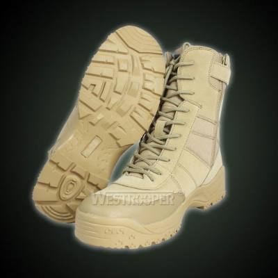 TACTICAL COW SUEDE LEATHER BOOTS