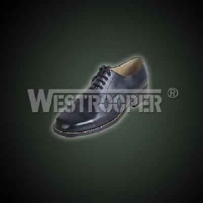 LEATHER OFFICE SHOES BLACK