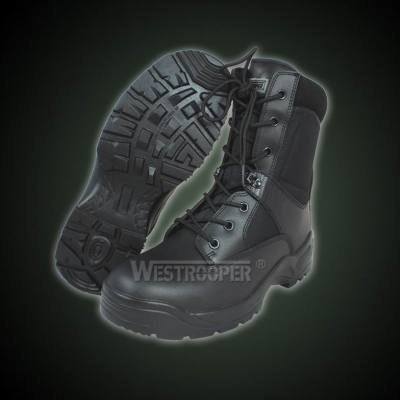 TACTICAL BLACK LEATHER BOOTS 70-1755