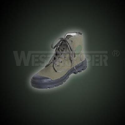 FRENCH CANVAS ARMY BOOTS
