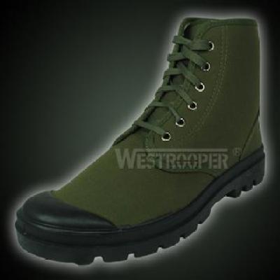 CANVAS COMBAT BOOTS