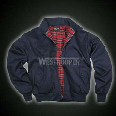 NAVY HARRINGTON JACKET