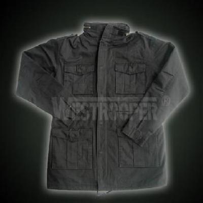 M65 JACKET STONE WASHED BLACK