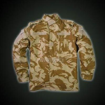 ACU JACKET WITH EPAULETTE BRITISH DESERT