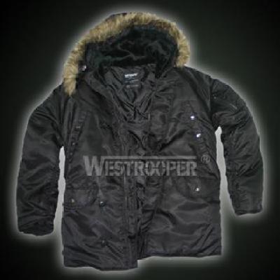 US N3B PARKA BLACK