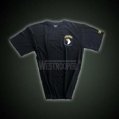 101 AIRBORNE SHIRTS IN BLACK