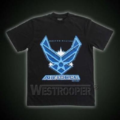 US AIR FORCE SHIRTS IN BLACK