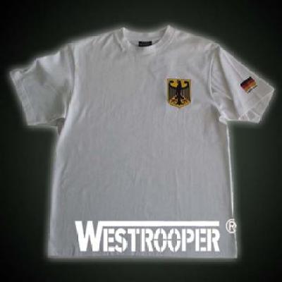 GERMAN EAGLE SHIRTS IN WHITE
