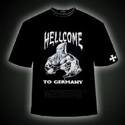 GANGLAND HELLCOME DOBERMAN T SHIRTS