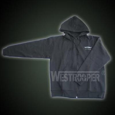 WESTROOPER HOODED SWEATSHIRT BLACK