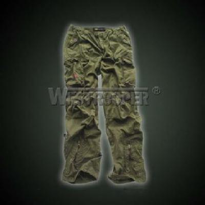 ROAD STAR VINTAGE CARGO PANTS OLIVE