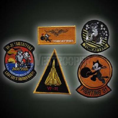 US TOMCAT FLYING BADGES