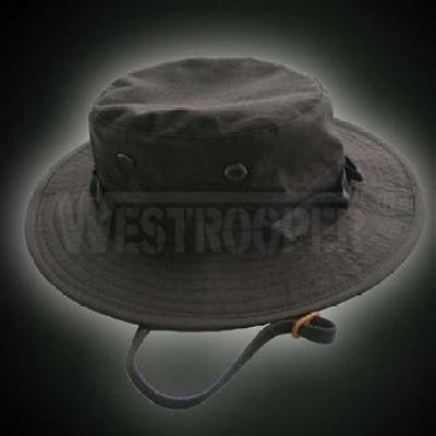 BLACK BOONIE HATS